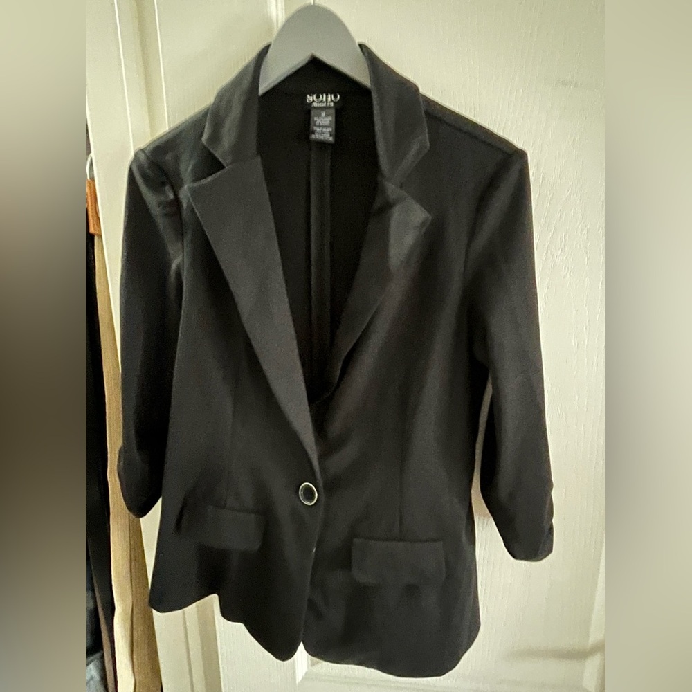 Soho Classic Black Blazer